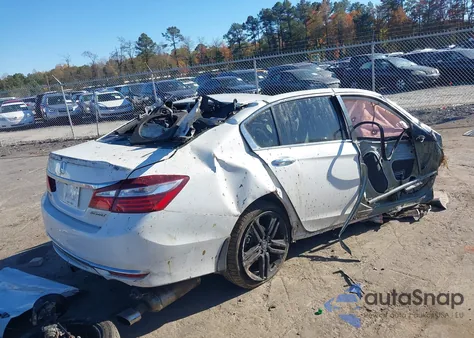 2017 Honda Accord Sport from USA, damaged, VIN 1HGCR2F54HA007803
